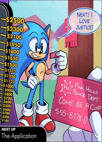 Sonic The Cumhole Cop